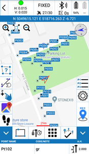 Software Stonex Cube-a GPS/TS Vers 4.x